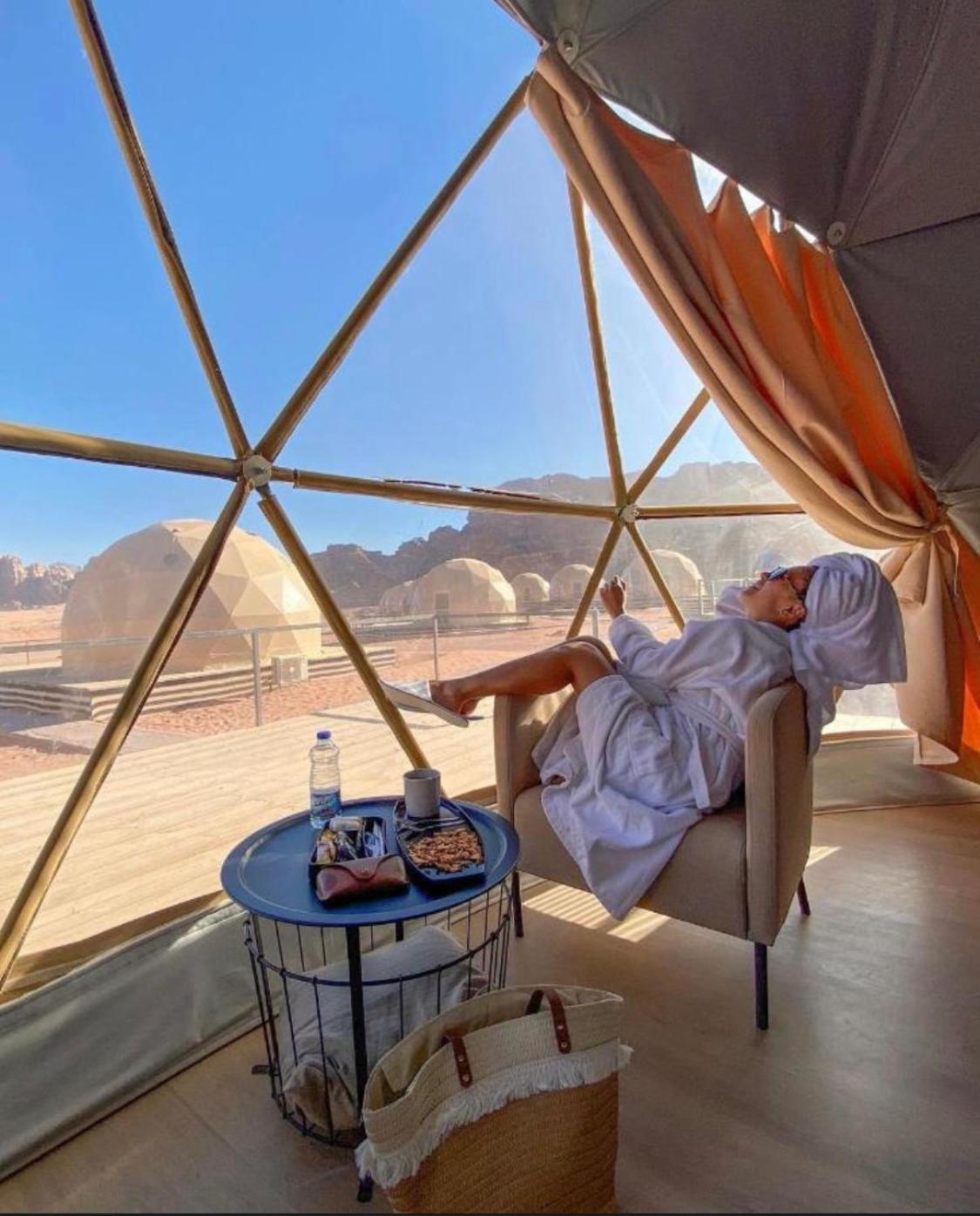 Rum Magic Luxury Camp Wadi Rum Eksteriør billede