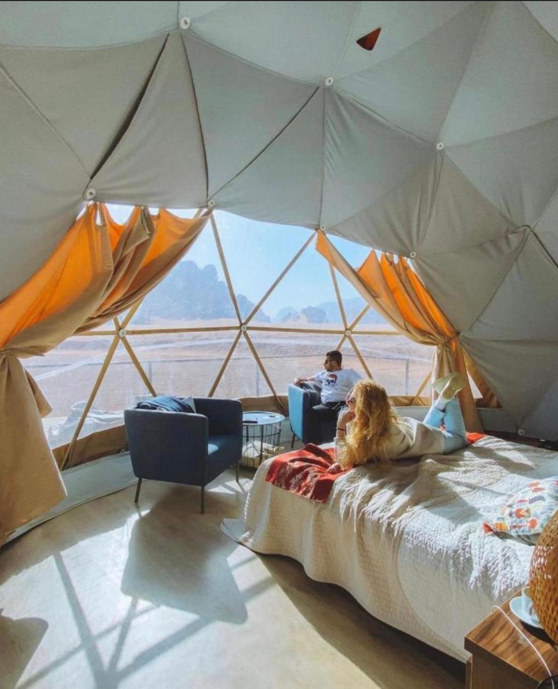 Rum Magic Luxury Camp Wadi Rum Eksteriør billede